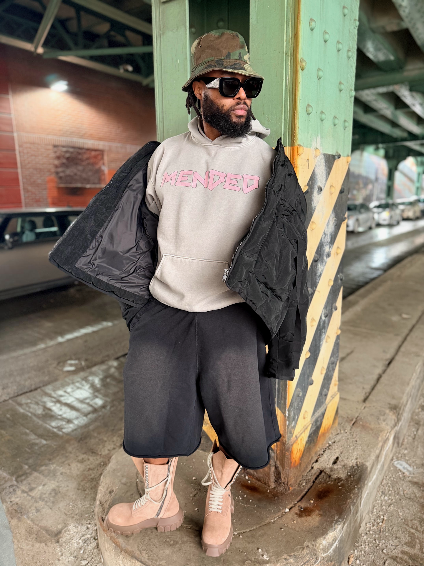 Chapter II Charcoal Grey Hoodie